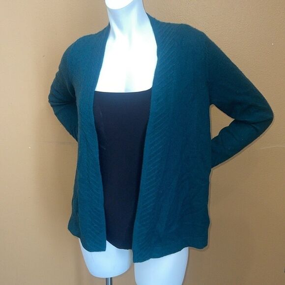 Charter Club Cashmere Open-Front Cardigan - Picture 2 of 11